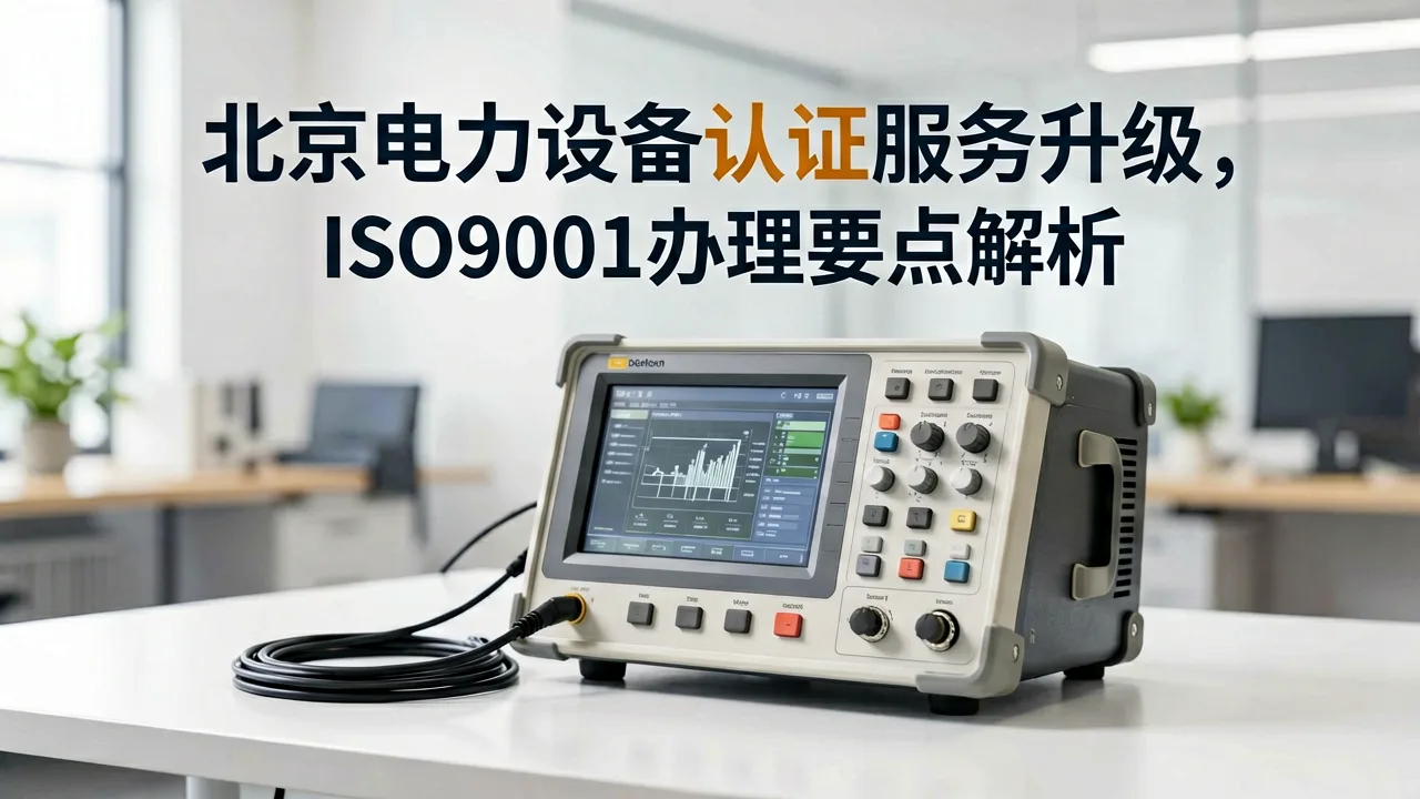 北京电力设备认证服务升级,ISO9001办理要点解析